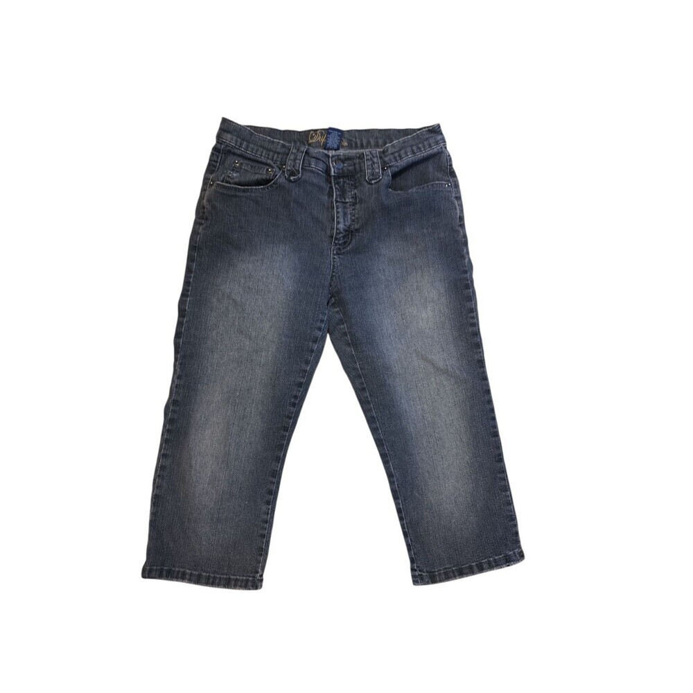 Duplex By Tyte Capris Women's Size 6 Blue Jean